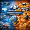 DJI vs vertical B2B drone sourcing channel comparison chart for 2026