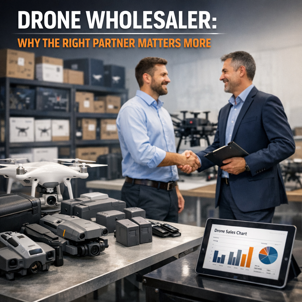 Illustration of Drone Wholesaler: Why the Right Partner Matters More