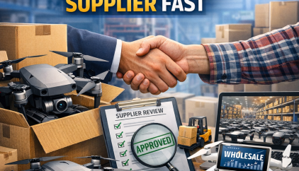 Checklist for vetting drone wholesale suppliers with approved reviews and secure transactions